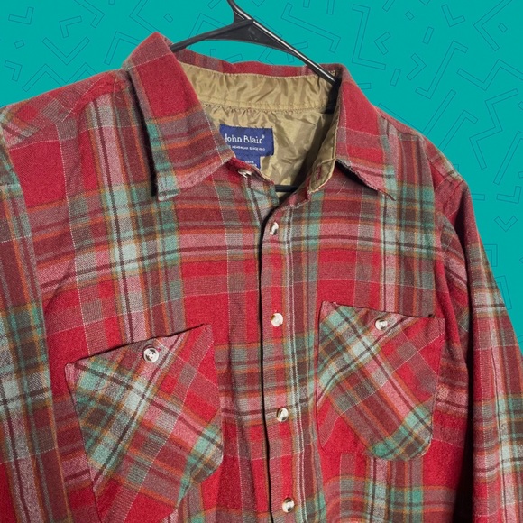 Vintage Other - Vintage John Blair flannel shirt